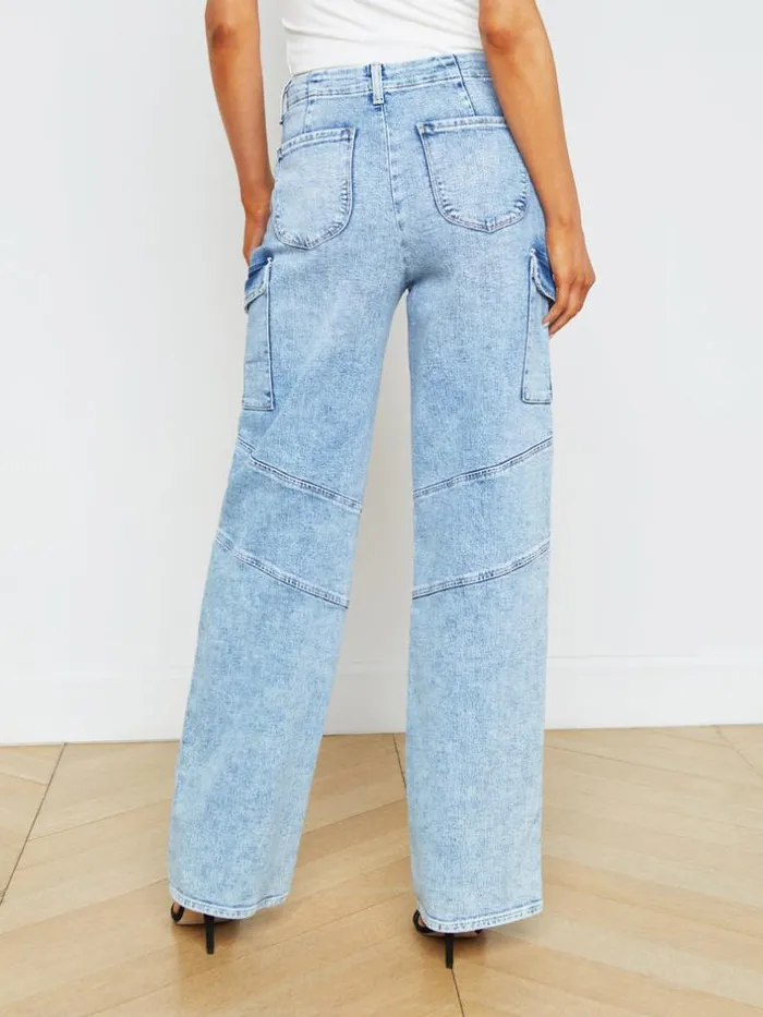 L039Agence Cargo Pants Women Brooklyn Cargo Jean Brewer