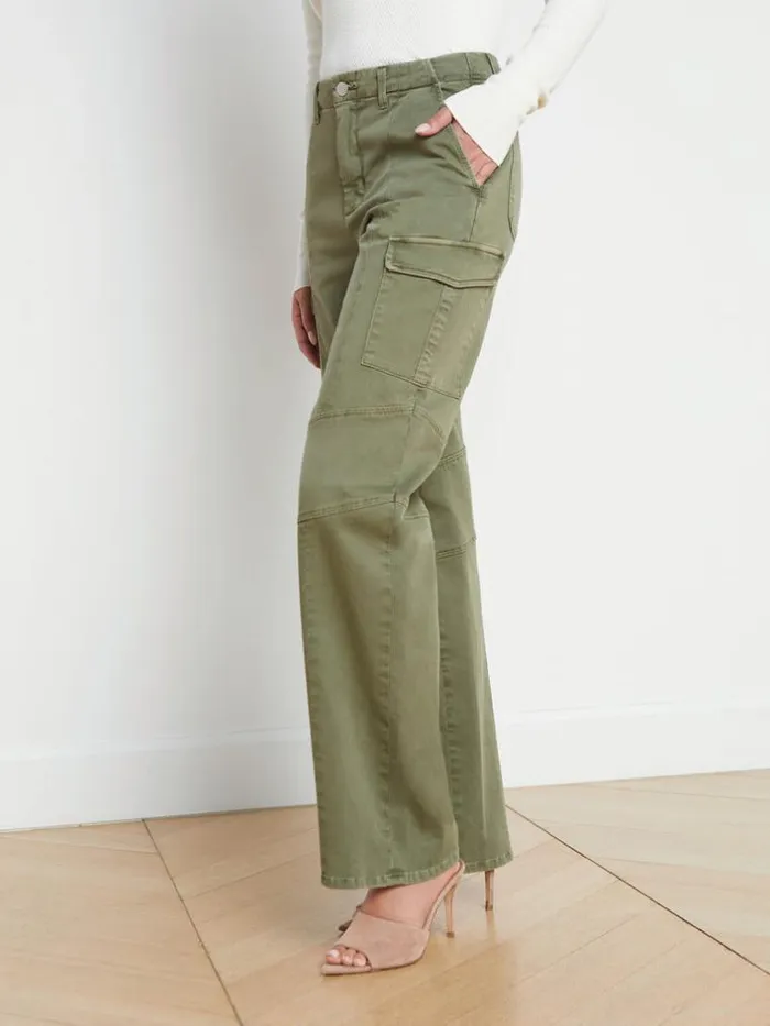 L039Agence Cargo Pants Women Brooklyn Cargo Jean Brigade