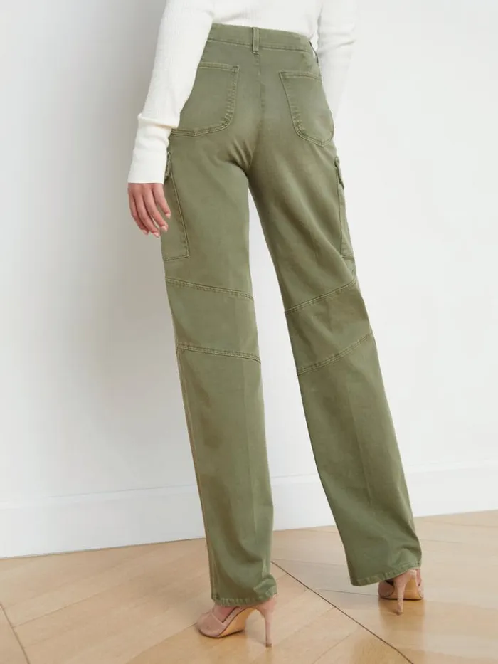 L039Agence Cargo Pants Women Brooklyn Cargo Jean Brigade
