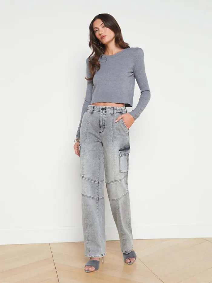 L039Agence Cargo Pants Women Brooklyn Cargo Jean Clifton