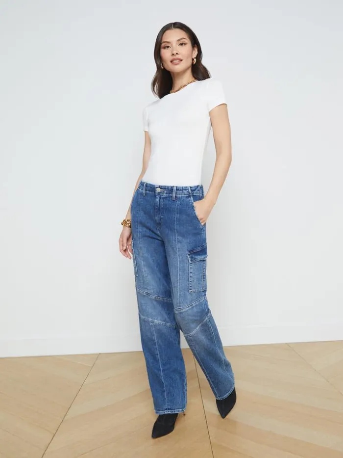 L039Agence Cargo Pants Women Brooklyn Cargo Jean Katella