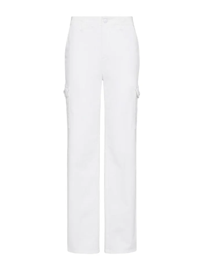 L039Agence Cargo Pants Women Channing Trouser Blanc