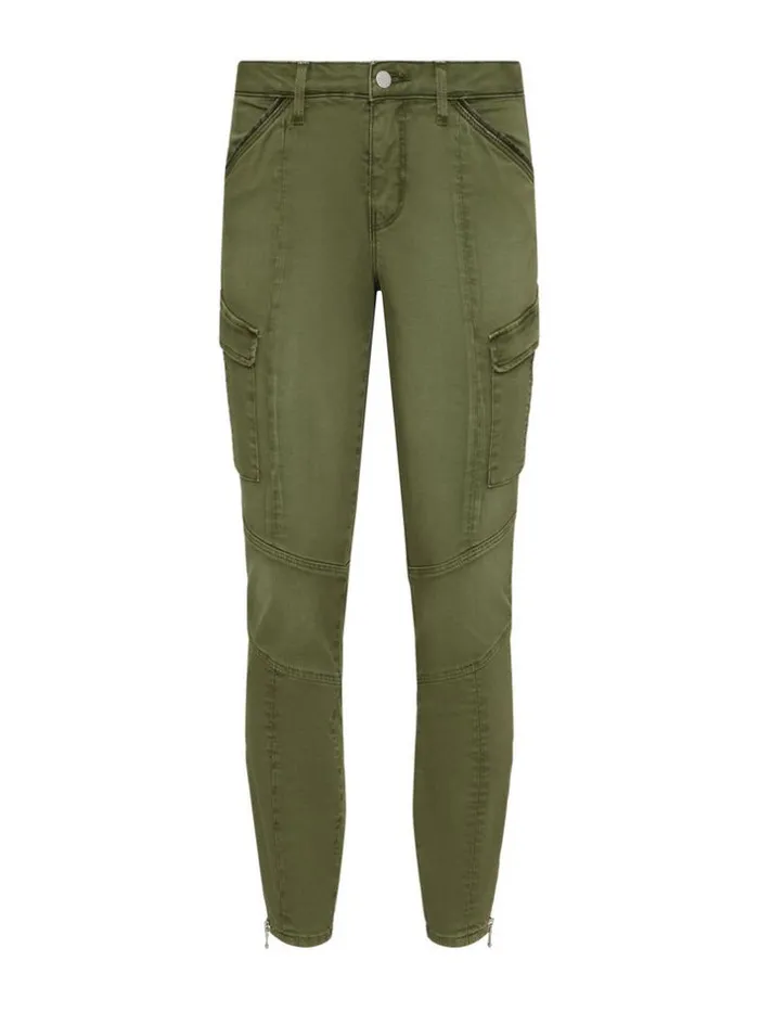 L039Agence Cargo Pants Women Patton Cargo Skinny Pant Brigade