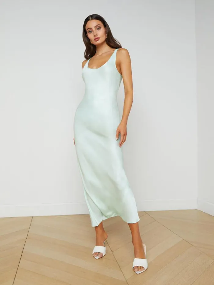 L039Agence Dresses and Jumpsuits Women Akiya Tank Dress Honeydew