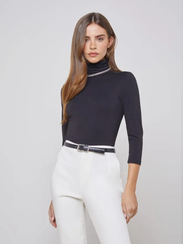 L039Agence Essentials Women Aja Top Black