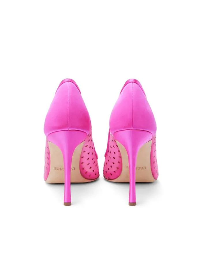 L039Agence Heels and Pumps Women Julie Pump Hot Pink Satin