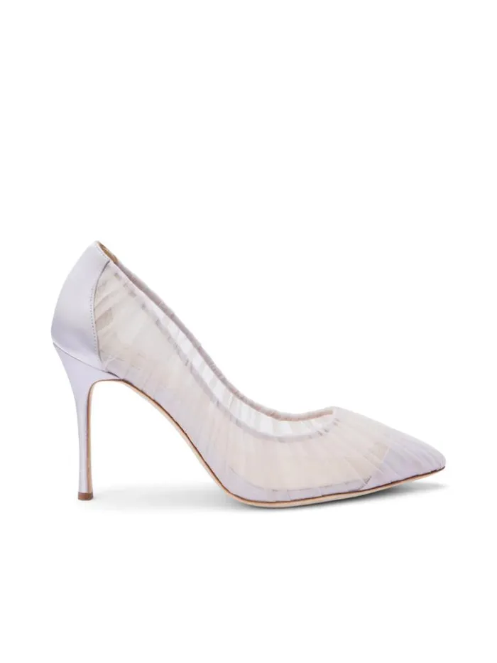 L039Agence Heels and Pumps Women Marie Pump Lilac Tullesatin