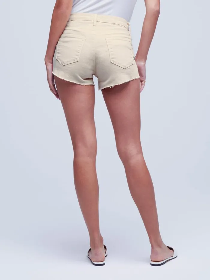 L039Agence Low Rise Denim Women Audrey Short Oat