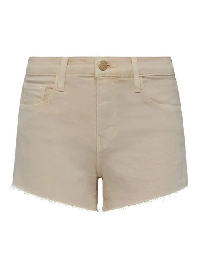 L039Agence Low Rise Denim Women Audrey Short Oat