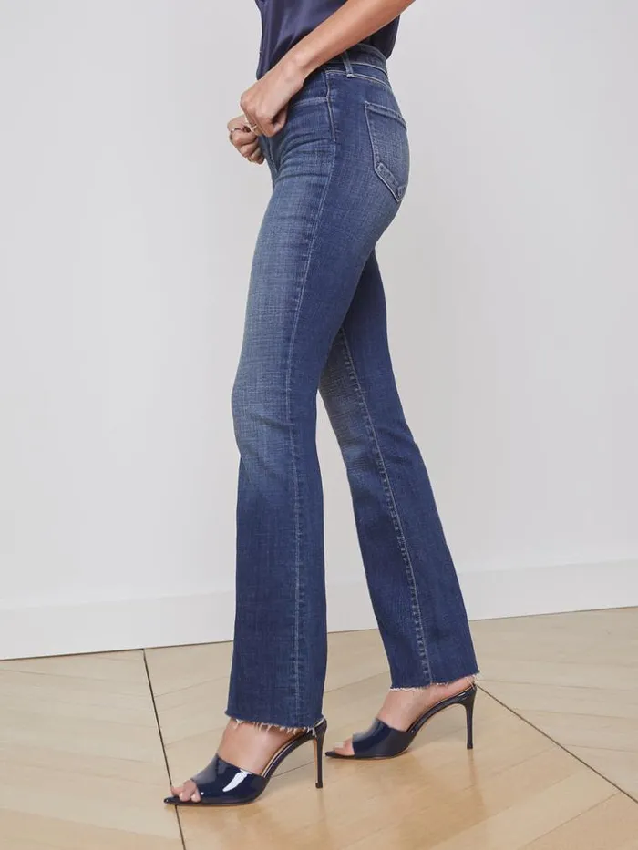 L039Agence Low Rise Denim Women Sneeki Jean Naples