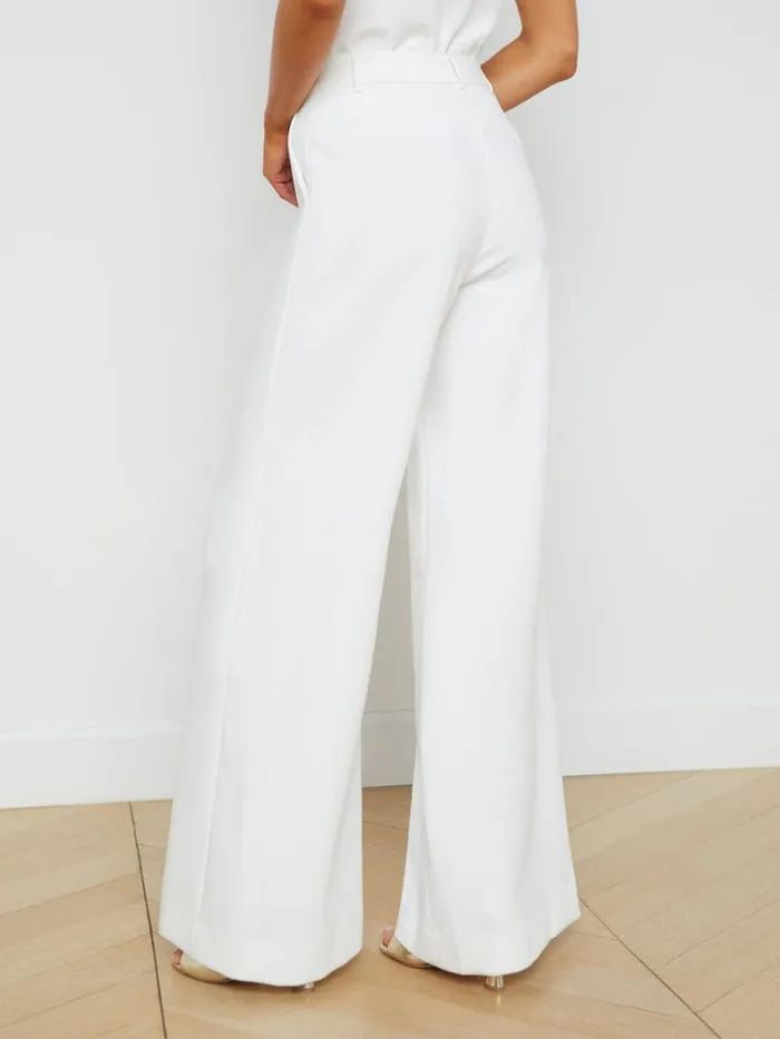 L039Agence Pants Shorts and Skirts Women Gavin WideLeg Pant White