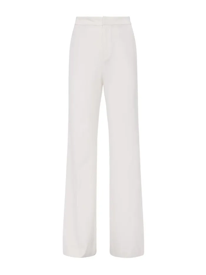 L039Agence Pants Shorts and Skirts Women Livvy StraightLeg Trouser White