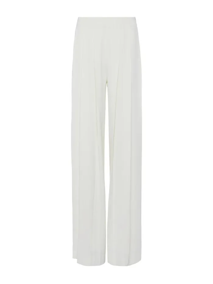 L039Agence Pants Shorts and Skirts Women Nova Pleated WideLeg Pant Ivory
