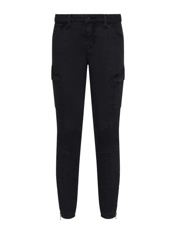 L039Agence Pants Shorts and Skirts Women Patton Cargo Skinny Pant Worn Black