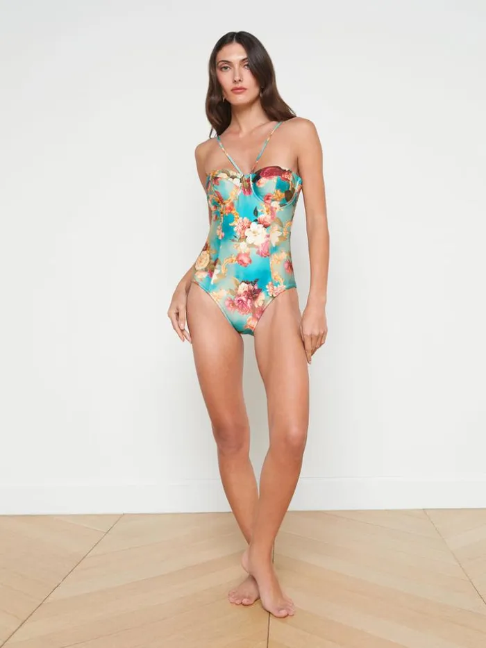L039Agence Swimwear Women Amie OnePiece Swimsuit Multi