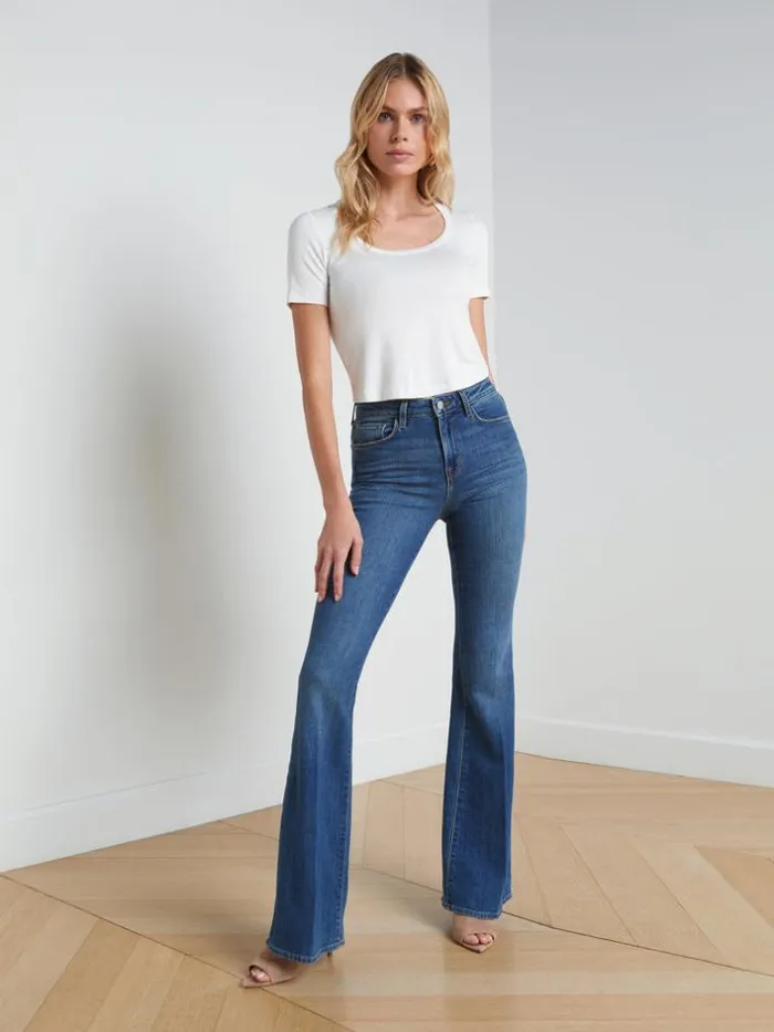 L039Agence Tees Women Dana Tee White
