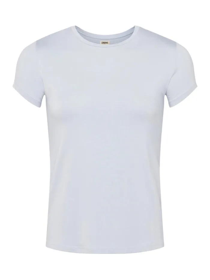 L039Agence Tees Women Ressi Fitted Tee Parisian Blue