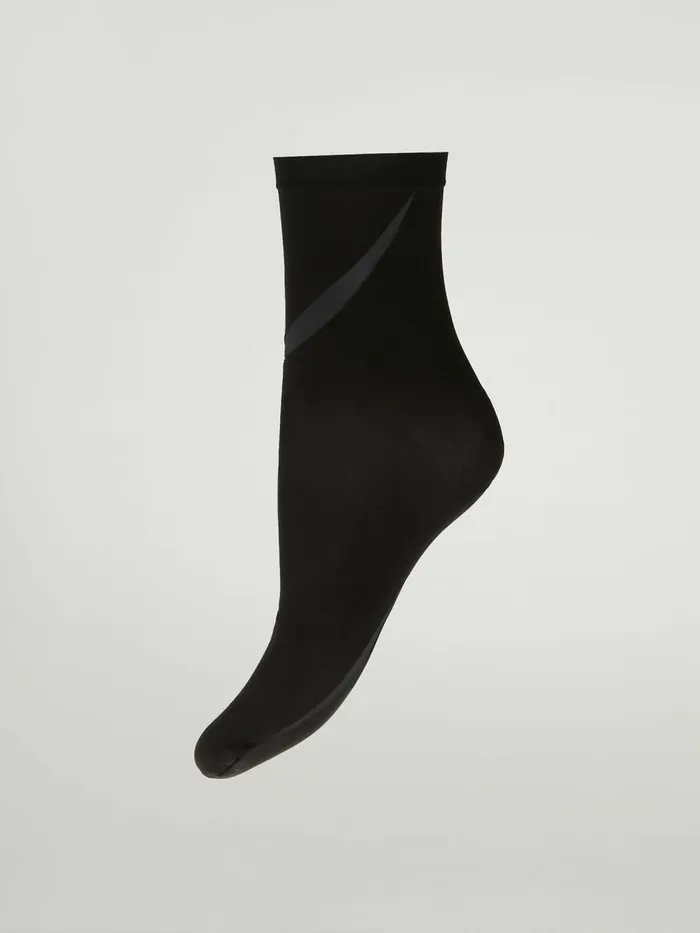 Leia Socks Midnightblack Women Wolford Socks