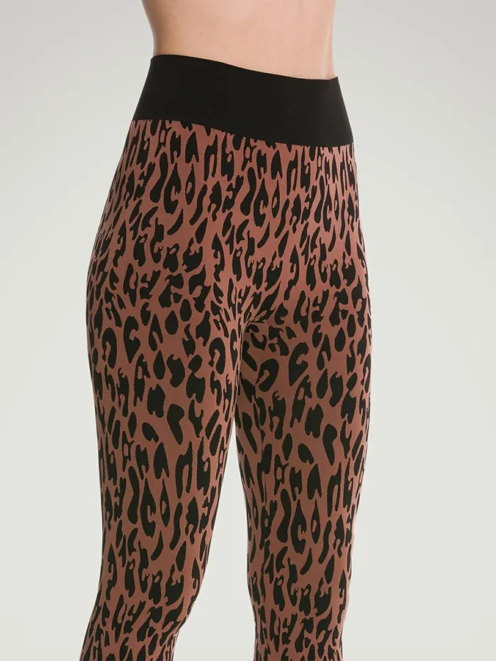Leo Leggings Coffeeblack Women Wolford Athleisure Leggings