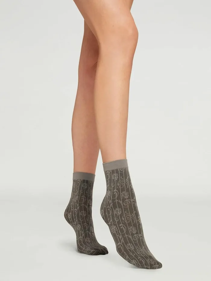 Maddie Socks Fogblack Women Wolford Socks