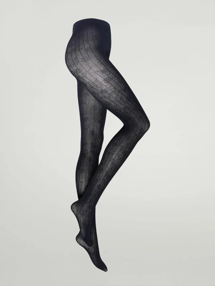 Maddie Tights Midnightblack Women Wolford Tights