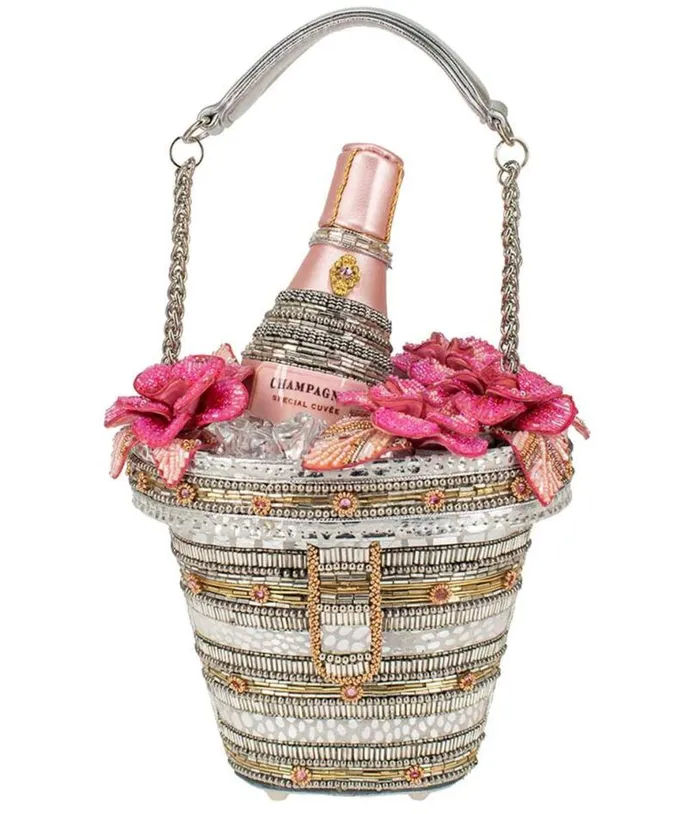 Mary Frances Champagne On Ice Handbag Accessories Unique Vintage Novelty Bags Mary Frances Champagne On Ice Handbag Accessories Unique Vintage Novelty Bags