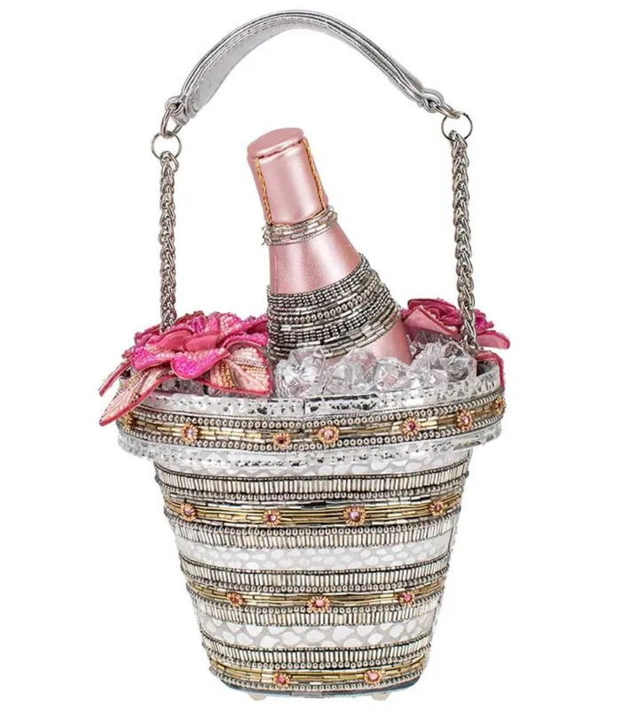 Mary Frances Champagne On Ice Handbag Accessories Unique Vintage Novelty Bags