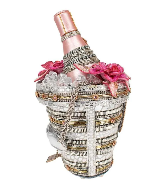 Mary Frances Champagne On Ice Handbag Accessories Unique Vintage Novelty Bags