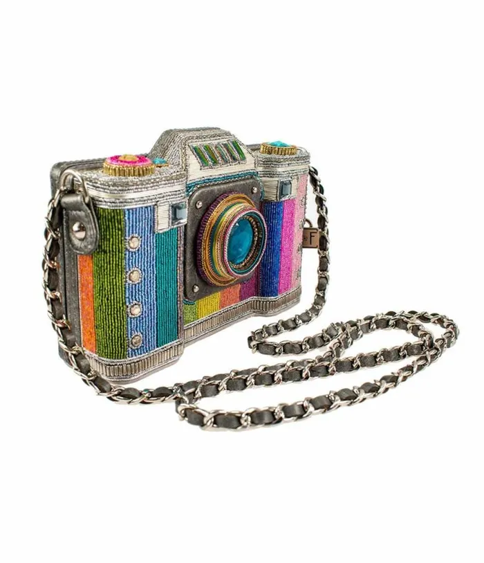 Mary Frances Life In Color Camera Crossbody Bag Accessories Unique Vintage Novelty Bags