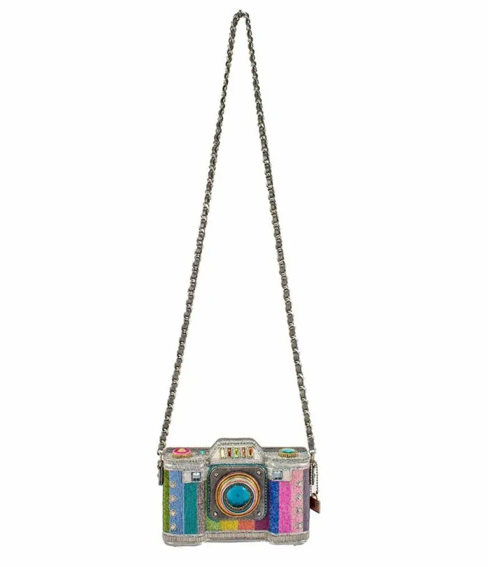 Mary Frances Life In Color Camera Crossbody Bag Accessories Unique Vintage Novelty Bags