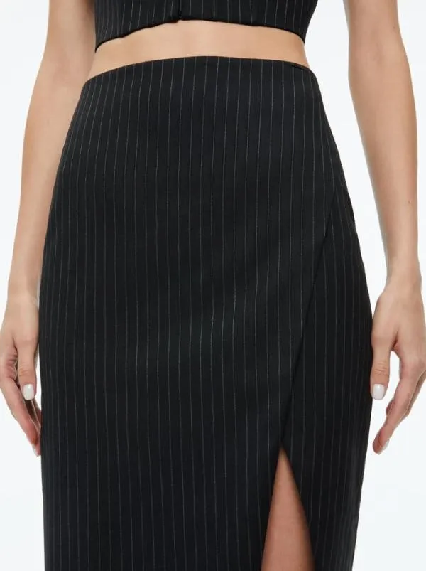 Matching Sets Women Alice Olivia BRESLIN CORSET TOP SIOBHAN FRONT WRAP MIDI SKIRT Matching Sets Women Alice Olivia BRESLIN CORSET TOP SIOBHAN FRONT WRAP MIDI SKIRT