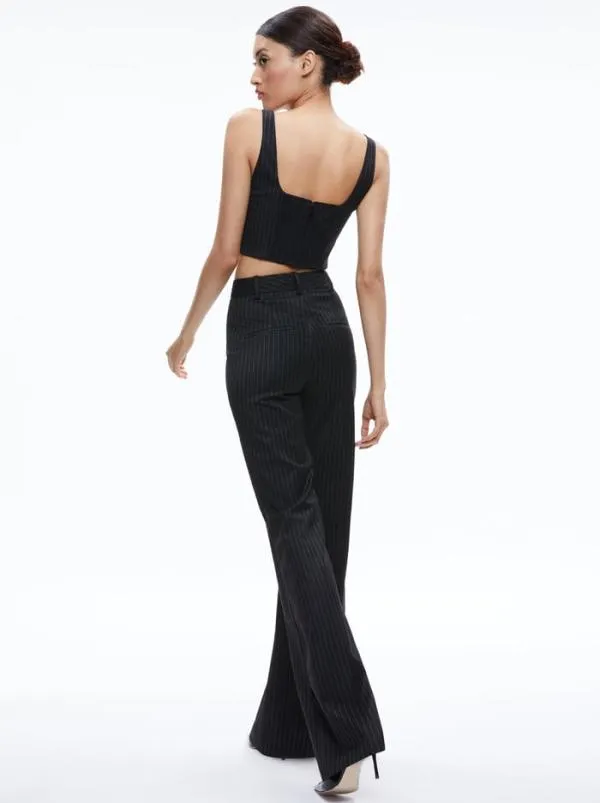 Matching Sets Women Alice Olivia BRESLIN CORSET TOP SIOBHAN FRONT WRAP MIDI SKIRT Matching Sets Women Alice Olivia BRESLIN CORSET TOP SIOBHAN FRONT WRAP MIDI SKIRT