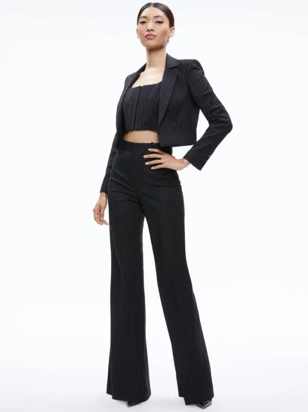 Matching Sets Women Alice Olivia BRESLIN CORSET TOP SIOBHAN FRONT WRAP MIDI SKIRT Matching Sets Women Alice Olivia BRESLIN CORSET TOP SIOBHAN FRONT WRAP MIDI SKIRT