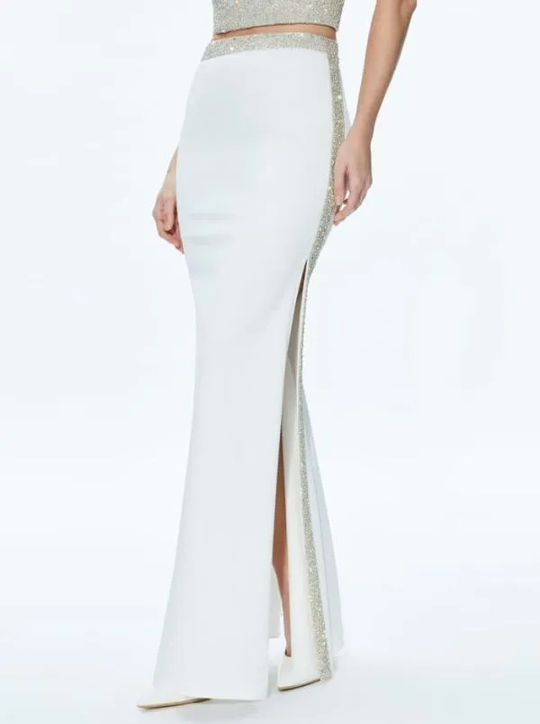 Matching Sets Women Alice Olivia CERESI EMBELLISHED CROP TOP MARILYNN EMBELLISHED MAXI SKIRT Matching Sets Women Alice Olivia CERESI EMBELLISHED CROP TOP MARILYNN EMBELLISHED MAXI SKIRT