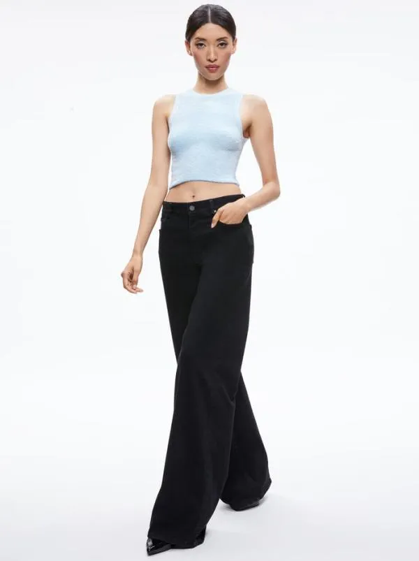Matching Sets Women Alice Olivia LIDELL CROPPED ZIP UP HOODIE AMITY SLEEVELESS CROPPED TANK Matching Sets Women Alice Olivia LIDELL CROPPED ZIP UP HOODIE AMITY SLEEVELESS CROPPED TANK