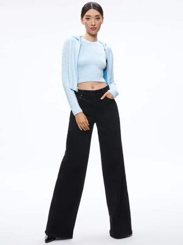 Matching Sets Women Alice Olivia LIDELL CROPPED ZIP UP HOODIE AMITY SLEEVELESS CROPPED TANK Matching Sets Women Alice Olivia LIDELL CROPPED ZIP UP HOODIE AMITY SLEEVELESS CROPPED TANK