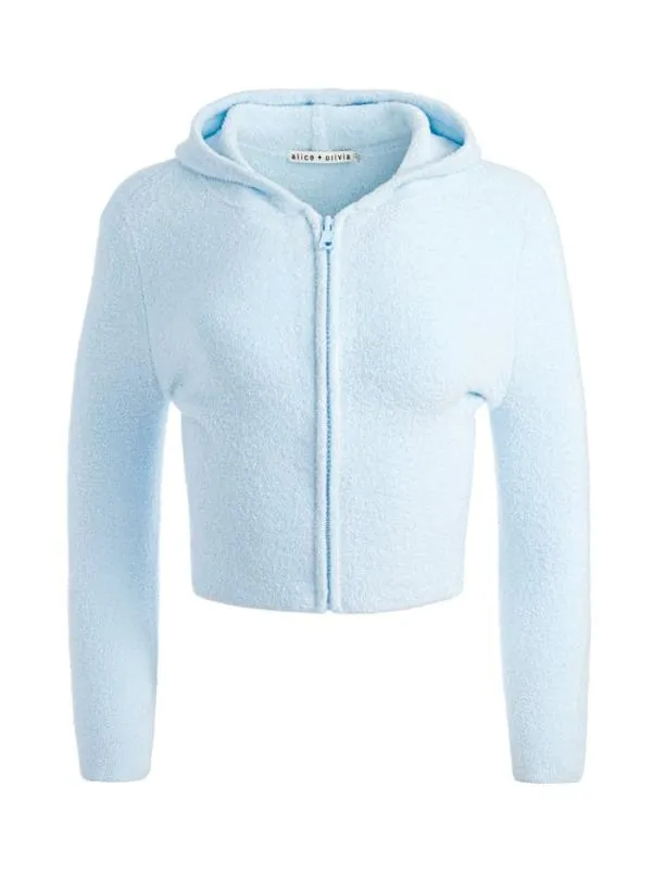 Matching Sets Women Alice Olivia LIDELL CROPPED ZIP UP HOODIE AMITY SLEEVELESS CROPPED TANK Matching Sets Women Alice Olivia LIDELL CROPPED ZIP UP HOODIE AMITY SLEEVELESS CROPPED TANK