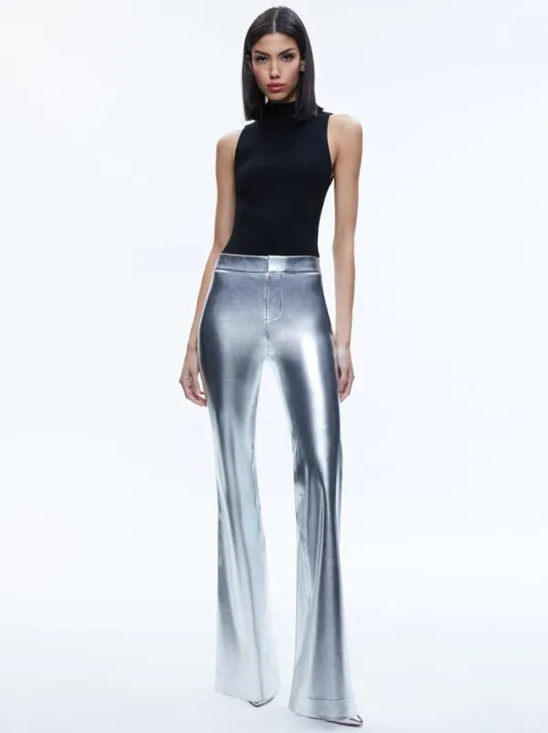 Matching Sets Women Alice Olivia MACEY METALLIC VEGAN LEATHER BLAZER LIVI METALLIC VEGAN LEATHER PANT Matching Sets Women Alice Olivia MACEY METALLIC VEGAN LEATHER BLAZER LIVI METALLIC VEGAN LEATHER PANT
