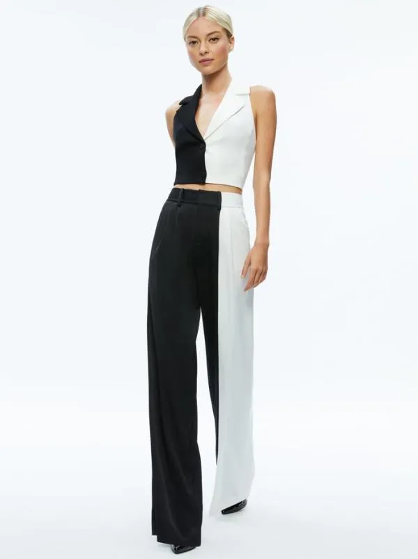 Matching Sets Women Alice Olivia MERI COLOR BLOCK BLAZER TOP POMPEY COLOR BLOCK PANT Matching Sets Women Alice Olivia MERI COLOR BLOCK BLAZER TOP POMPEY COLOR BLOCK PANT