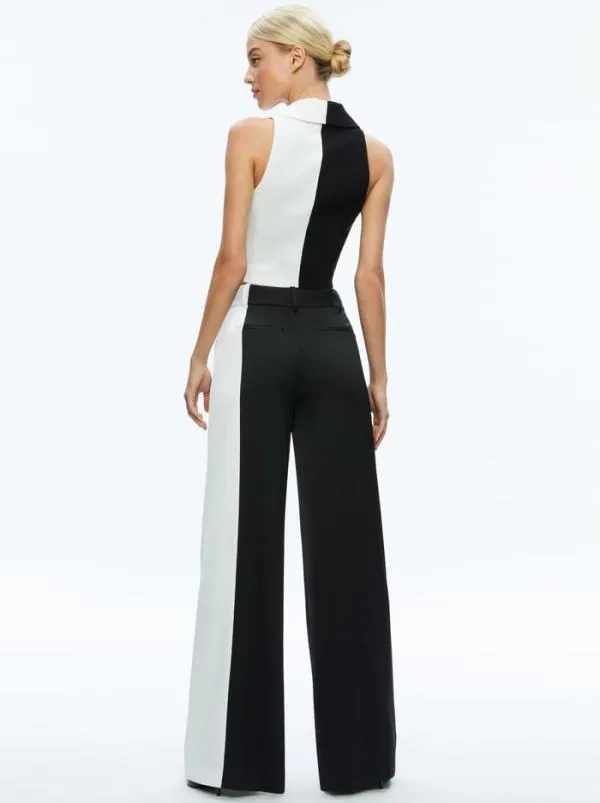 Matching Sets Women Alice Olivia MERI COLOR BLOCK BLAZER TOP POMPEY COLOR BLOCK PANT Matching Sets Women Alice Olivia MERI COLOR BLOCK BLAZER TOP POMPEY COLOR BLOCK PANT
