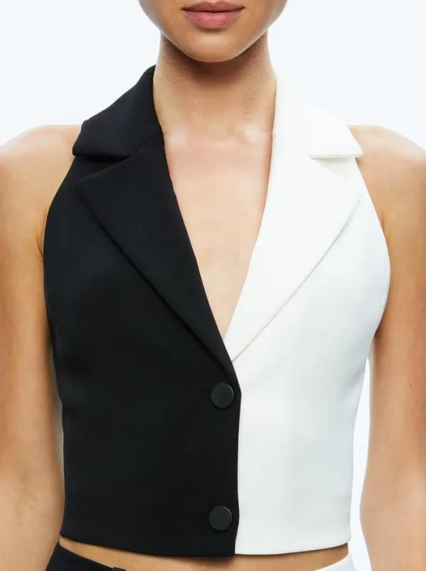 Matching Sets Women Alice Olivia MERI COLOR BLOCK BLAZER TOP POMPEY COLOR BLOCK PANT Matching Sets Women Alice Olivia MERI COLOR BLOCK BLAZER TOP POMPEY COLOR BLOCK PANT
