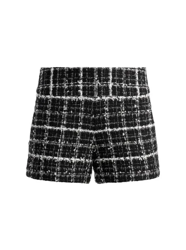Matching Sets Women Alice Olivia YARDLEY CROPPED FRAY HEM JACKET DONALD TWEED SHORT Matching Sets Women Alice Olivia YARDLEY CROPPED FRAY HEM JACKET DONALD TWEED SHORT