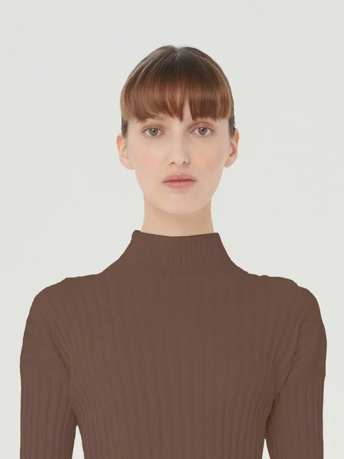 Mega Rib Top Long Sleeves Saba Women Wolford Tops