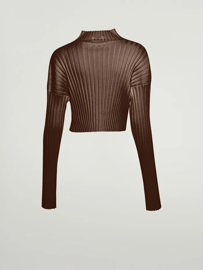 Mega Rib Top Long Sleeves Saba Women Wolford Tops