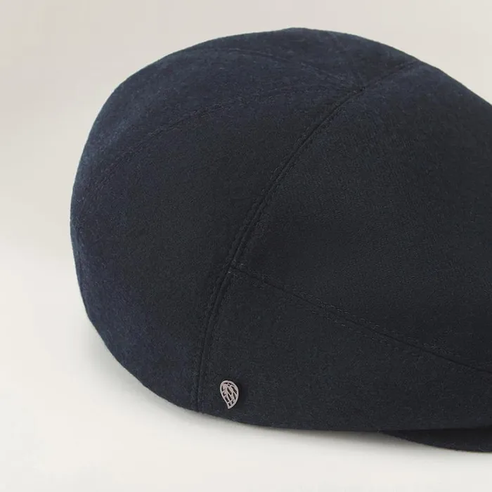 Men Caps and Flat Caps Helen Kaminski Amias Navy