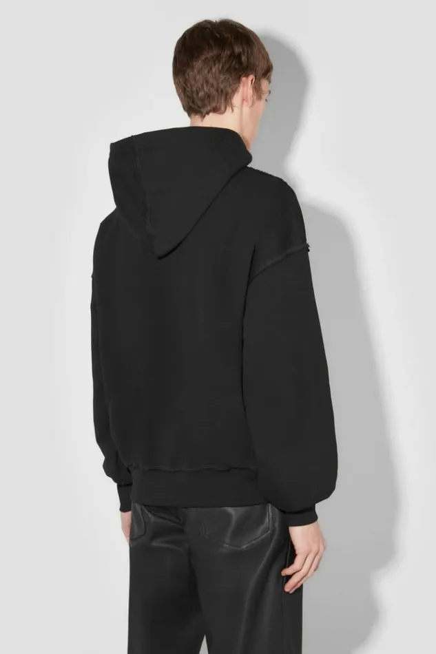 Men Hoodies and Sweats MISBHV Angel Glitter Hoodie Black