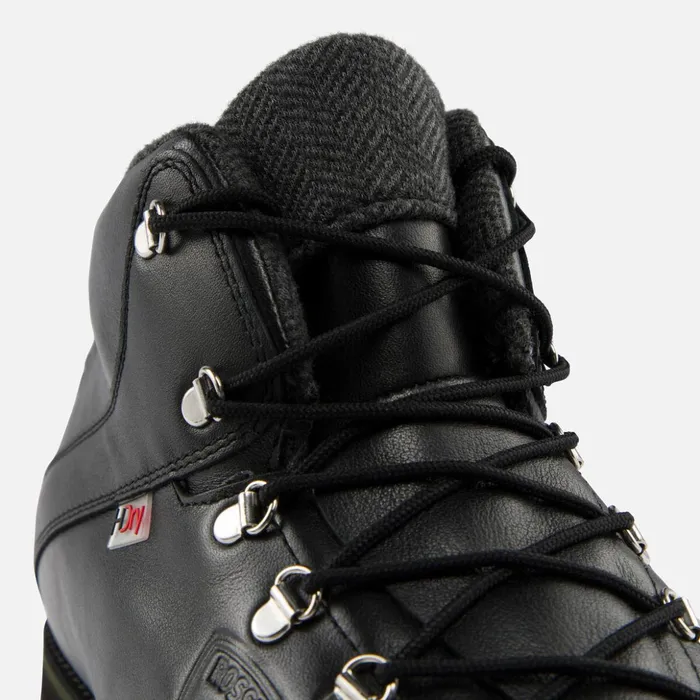 Men Men039s 1907 Chamonix Mid Black Boots Black200 Rossignol Boots