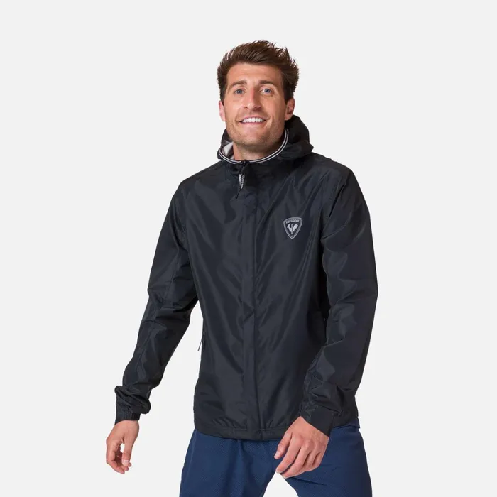 Men Men039s Active Rain Jacket Black200 Rossignol Softshell and Lightweight Jackets