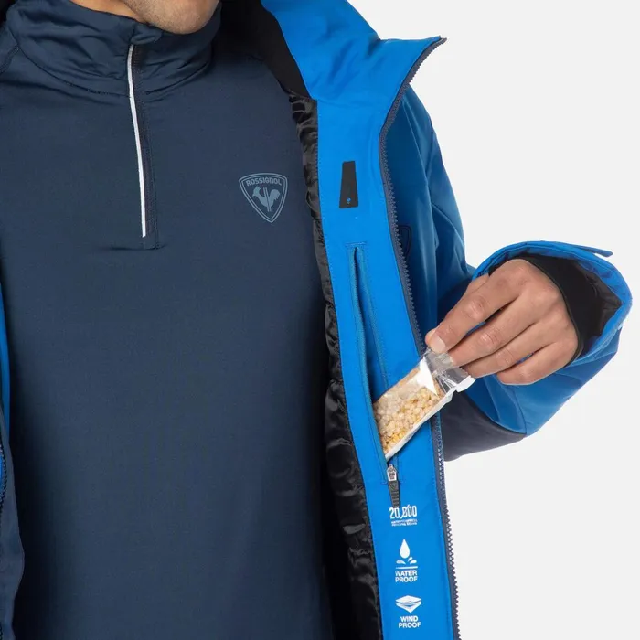 Men Men039s All Speed Ski Jacket Lazuliblue Rossignol Ski and Snowboard Jackets