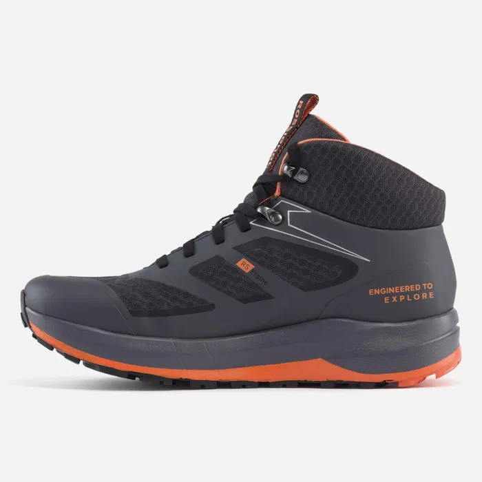 Men Men039s Dark Grey Lightweight Hiking Shoes Darkgrey226 Rossignol Outdoor Shoes